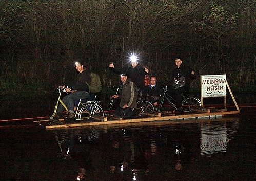 WAMPEX 2011 – Megawaterfiets in gebruik